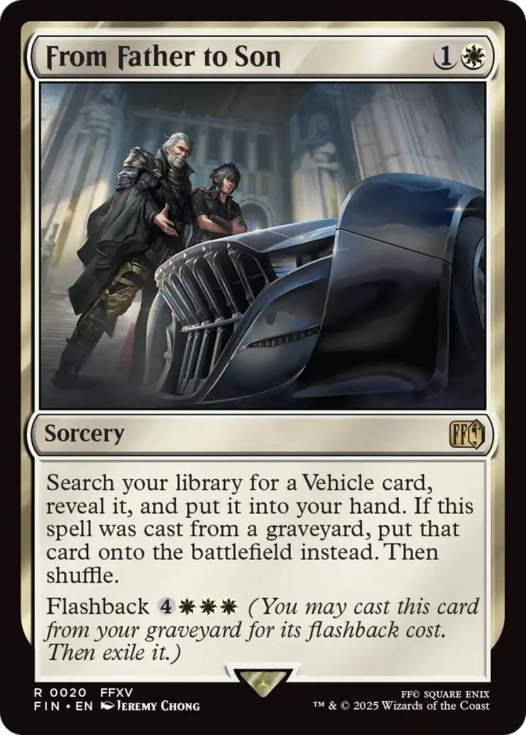 From Father to Son (FIN-020) - FINAL FANTASY