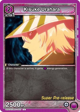 Kisuke Urahara (037) (UE01ST/BLC-1-037) - UE01ST BLEACH ThousandYear Blood War Super PreRelease Starter Deck