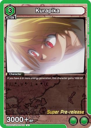 Kurapika (UE02ST/HTR-1-072) - UE02ST HUNTER X HUNTER Super PreRelease Starter Deck
