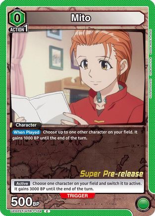 Mito (UE02ST/HTR-1-104) - UE02ST HUNTER X HUNTER Super PreRelease Starter Deck