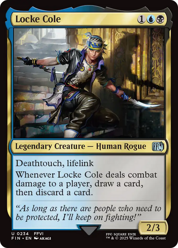 Locke Cole (FIN-234) - FINAL FANTASY Foil