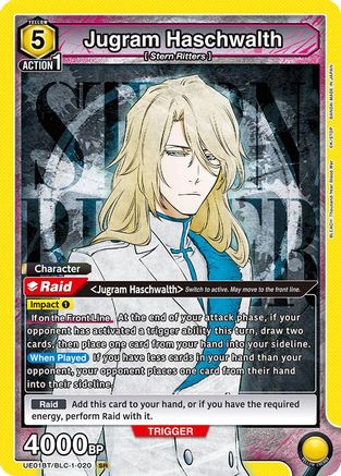 Jugram Haschwalth (020) (UE01BT/BLC-1-020) - UE01BT BLEACH ThousandYear Blood War Foil