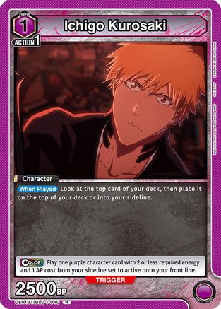 Ichigo Kurosaki (040) (UE01BT/BLC-1-040) - UE01BT BLEACH ThousandYear Blood War Foil