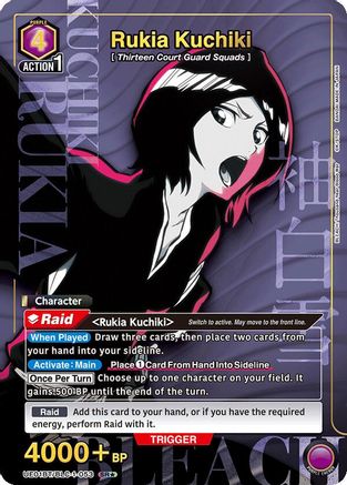 Rukia Kuchiki (053) (SR*) (UE01BT/BLC-1-053) - UE01BT BLEACH ThousandYear Blood War Foil