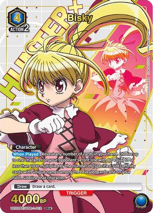 Bisky (012) (SR*) (UE02BT/HTR-1-012) - UE02BT HUNTER X HUNTER Foil