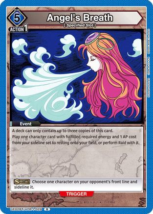 Angel's Breath (UE02BT/HTR-1-029) - UE02BT HUNTER X HUNTER Foil