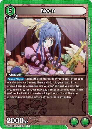 Neon (UE02BT/HTR-1-084) - UE02BT HUNTER X HUNTER Foil