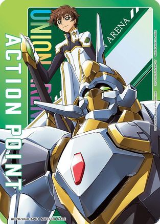 Action Point Card (AP01) (Code Geass) (UEPR/CGH-AP01) - Union Arena Promotion Cards Foil