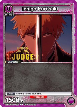 Ichigo Kurosaki (039) (Judge Pack) (UEPR/BLC-1-039) - Union Arena Promotion Cards Foil