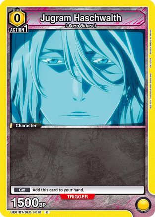 Jugram Haschwalth (018) (Box Topper Foil) (UE01BT/BLC-1-018) - UE01BT BLEACH ThousandYear Blood War Foil