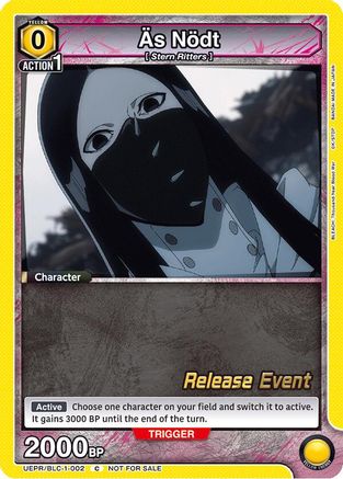 As Nodt (002) (UEPR/BLC-1-002) - UE01BT BLEACH ThousandYear Blood War Release Event Cards