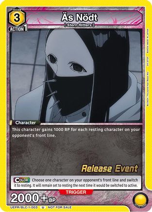 As Nodt (003) (UEPR/BLC-1-003) - UE01BT BLEACH ThousandYear Blood War Release Event Cards