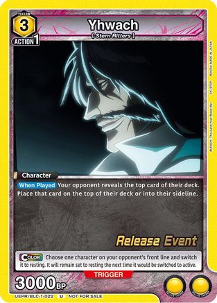 Yhwach (022) (UEPR/BLC-1-022) - UE01BT BLEACH ThousandYear Blood War Release Event Cards