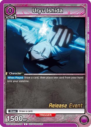 Uryu Ishida (UEPR/BLC-1-034) - UE01BT BLEACH ThousandYear Blood War Release Event Cards