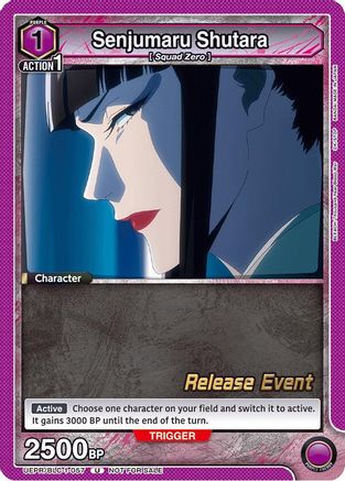 Senjumaru Shutara (UEPR/BLC-1-057) - UE01BT BLEACH ThousandYear Blood War Release Event Cards