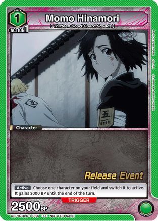 Momo Hinamori (UEPR/BLC-1-086) - UE01BT BLEACH ThousandYear Blood War Release Event Cards