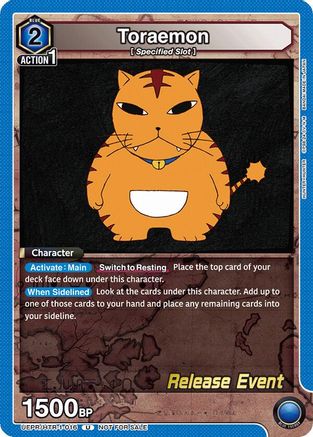 Toraemon (UEPR/HTR-1-016) - UE02BT HUNTER X HUNTER Release Event Cards