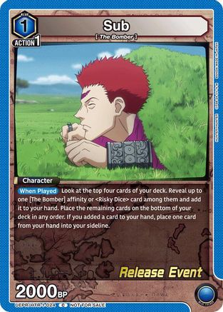 Sub (UEPR/HTR-1-024) - UE02BT HUNTER X HUNTER Release Event Cards