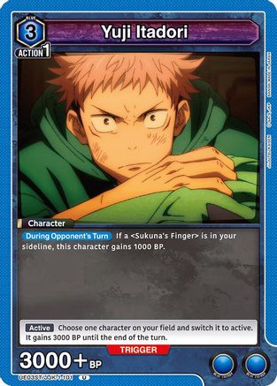Yuji Itadori (101) (UE03ST/JJK-1-101) - UE03ST Jujutsu Kaisen Starter Deck