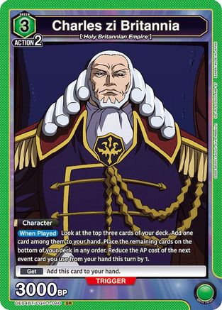 Charles zi Britannia (UE04BT/CGH-1-040) - UE04BT Code Geass Lelouch of the Rebellion Foil