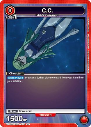 C.C. (075) (UE04BT/CGH-1-075) - UE04BT Code Geass Lelouch of the Rebellion