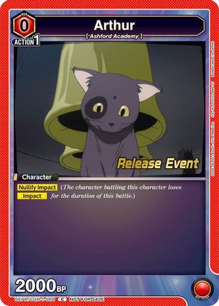 Arthur (UEPR/CGH-1-068) - UE04BT Code Geass Lelouch of the Rebellion Release Event Cards