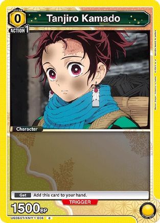 Tanjiro Kamado (005) (UE05ST/KMY-1-005) - UE05ST Demon Slayer Kimetsu no Yaiba Starter Deck