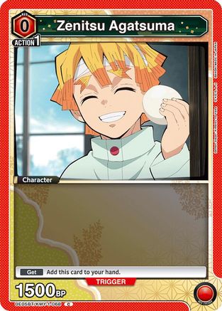 Zenitsu Agatsuma (068) (UE05BT/KMY-1-068) - UE05BT Demon Slayer Kimetsu no Yaiba