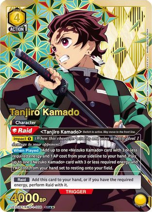 Tanjiro Kamado (008) (SR**) (UE05BT/KMY-1-008) - UE05BT Demon Slayer Kimetsu no Yaiba Foil