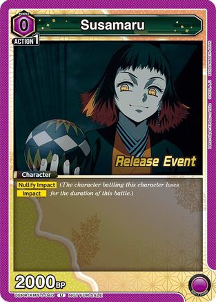 Susamaru (UEPR/KMY-1-040) - UE05BT Demon Slayer Kimetsu no Yaiba Release Event Cards