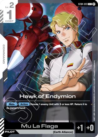 Hawk of Endymion (ST04-013) - Edition Beta