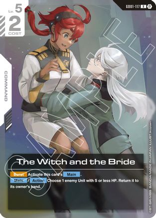 The Witch and the Bride (GD01-117) - Edition Beta Holofoil
