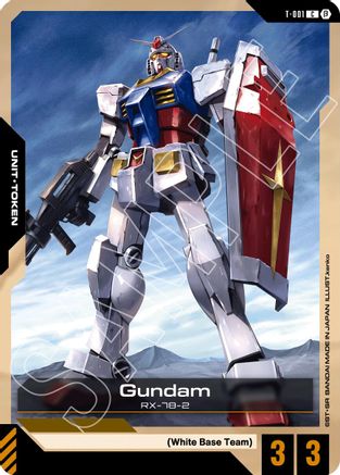 Gundam (Token) (T-001) - Edition Beta