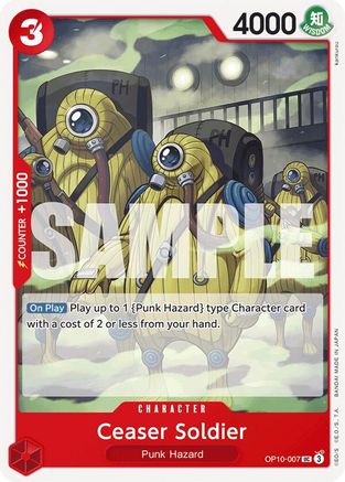 Ceaser Soldier (OP10-007) - Royal Blood