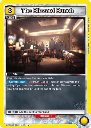 The Blizzard Bunch (UE06BT/OPM-1-025) - UE06BT One Punch Man