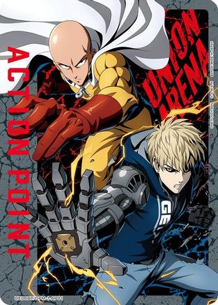Action Point Card (AP01) (UE06BT/OPM-1-AP01) - UE06BT One Punch Man Foil