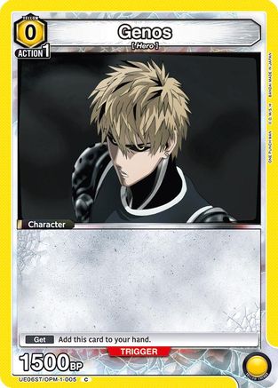 Genos (005) (UE06ST/OPM-1-005) - UE06ST One Punch Man Starter Deck