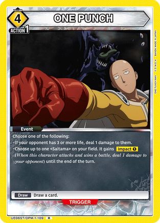 ONE PUNCH (UE06ST/OPM-1-109) - UE06ST One Punch Man Starter Deck