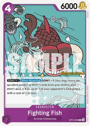 Fighting Fish (OP10-069) - Royal Blood Release Event Cards