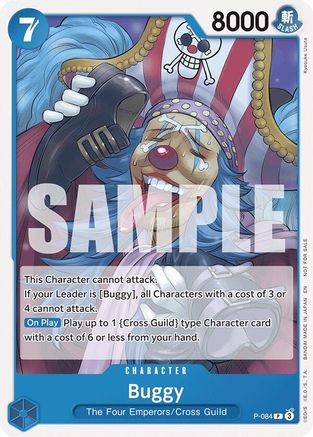 Buggy (OP10 Release Event) (P-084) - One Piece Promotion Cards