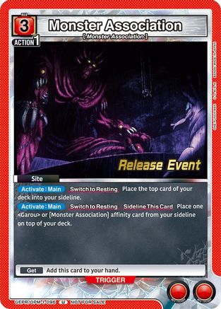 Monster Association (UEPR/OPM-1-096) - UE06BT One Punch Man Release Event Cards