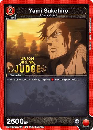 Yami Sukehiro (Judge Pack) (UEPR/BCV-1-087) - Union Arena Promotion Cards Foil