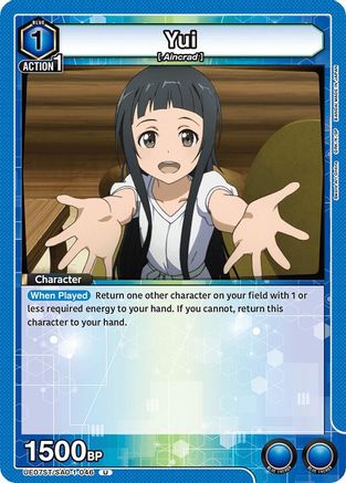 Yui (UE07ST/SAO-1-046) - UE07ST Sword Art Online Starter Deck