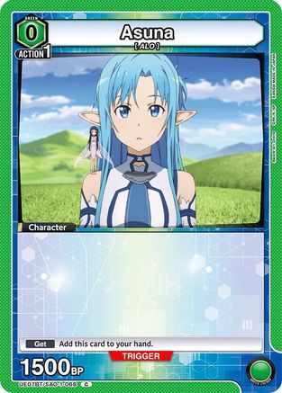 Asuna (068) (UE07BT/SAO-1-068) - UE07BT Sword Art Online
