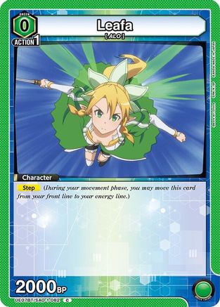 Leafa (082) (UE07BT/SAO-1-082) - UE07BT Sword Art Online