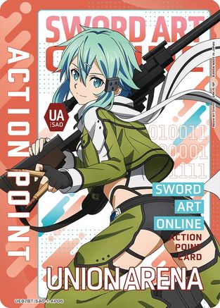 Action Point Card (AP06) (UE07BT/SAO-1-AP06) - UE07BT Sword Art Online Foil