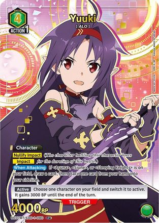 Yuuki (080) (R*) (UE07BT/SAO-1-080) - UE07BT Sword Art Online Foil