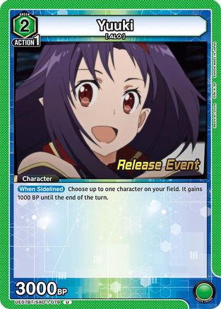 Yuuki (079) (UE07BT/SAO-1-079) - UE07BT Sword Art Online Release Event Cards