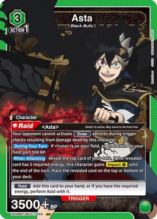 Asta (046) (UE08BT/BCV-1-046) - UE08BT Black Clover Foil