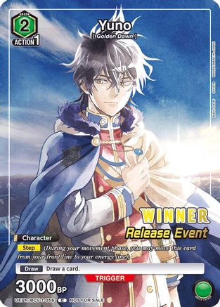 Yuno (Release Event Winner) (UEPR/BCV-1-056) - UE08BT Black Clover Release Event Cards Foil